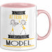 Model Tasse Geschenk Becher Stark Attraktiv Furchtlos Model Lustige Geschenkidee Rosa Trendation