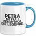 Petra Tasse Petra – Die Frau. Der Mythos. Die Legende. Geschenk Blau Trendation