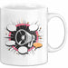 Extrovertierter Tasse Geschenk Lustige Geschenkidee Spruch Für Soziale Schmetterlinge Weiß Trendation