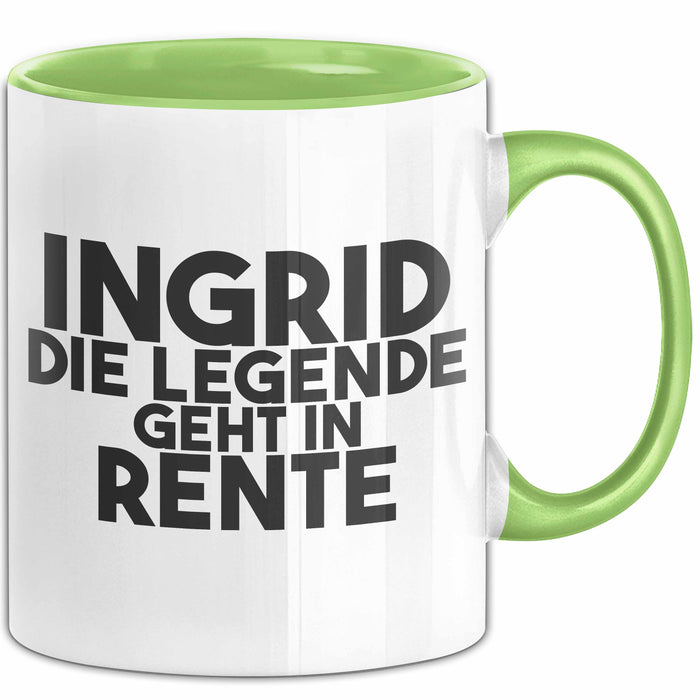 Ingrid Tasse Ingrid – Die Legende Geht In Rente Geschenk