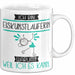 Eiskunstläuferin Tasse Geschenk Ich Bin Eiskunstläuferin Warum Weil Ich Es Kann Geschenkidee Geburtstag Weiß Trendation