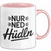 Österreich Wien Wienerisch Tasse Geschenk Lustige Geschenkidee Spruch Nur Ned Hudln Rosa Trendation