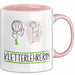 Geschenk für Kletterlehrerin Tasse Lustige Geschenkidee Geburtstag Ich Bin Kletterlehrerin Ich Darf Das Rosa Trendation