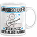 Musikschüler Tasse Geschenk für Musikschüler Der Mann Der Alles Kann Geschenkidee zum Geburtstag Weiß Trendation