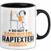 Raptexter Geschenk Tasse So Gut Kann Nur Ein Raptexter Aussehen Geschenkidee Kaffee-Becher Schwarz Trendation
