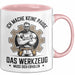 Handwerker Tasse Geschenk Werkzeug Braucht Erholung Geschenk Rosa Trendation