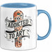 Tattoo Sammler Tasse Geschenk Lustige Geschenkidee Spruch Für Tinten Süchtige Blau Trendation