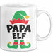 Papa Elf Tasse Geschenk Weihnachten Papa Geschenkidee Papaelfe Weiß Trendation