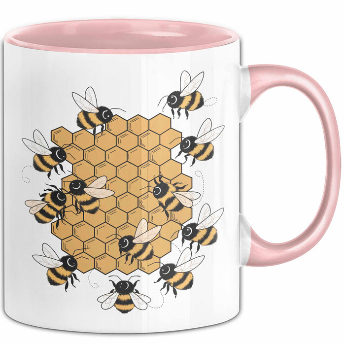 Imker Tasse Geschenkidee Honigmacher Lustiger Spruch Geschenkidee Lustig Rosa Trendation