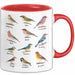 Garten Vögel Tasse Geschenk Lustige Geschenkidee Spruch Rot Trendation