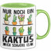 Kaktus-Sammler Tasse Geschenk Nur Noch Ein Kaktus Ich Schwöre Es Grün Trendation