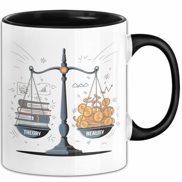 Wirtschaftsstudent Tasse Geschenk Lustige Geschenkidee Spruch Für Theorie Diskutierer Trendation