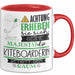 Kiteboarderin Tasse Geschenk Lustiger Spruch Bitte Erheben Sie Sich Seine Majestät Die Kiteboarderin Betritt Den Raum Rot Trendation