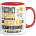 Schwiegeronkel Geschenk Lustiger Spruch für Schwiegeronkel Geschenkidee Bester Schwiegeronkel Der Welt Rot Trendation