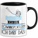 Geschenk für Schwimmsportlerin Tasse Lustige Geschenkidee Geburtstag Ich Bin Schwimmsportlerin Ich Darf Das Trendation