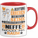 Neffe Geschenk Tasse Lustiger Spruch Erheben Sie Sich Der Neffe Betritt den Raum Rot Trendation