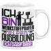 Werkstoffprüfer Ausbildung Tasse Geschenk Ich Bin Werkstoffprüfer In Der Ausbildung Ich Darf Das Geschenkidee Spruch Weiß Trendation