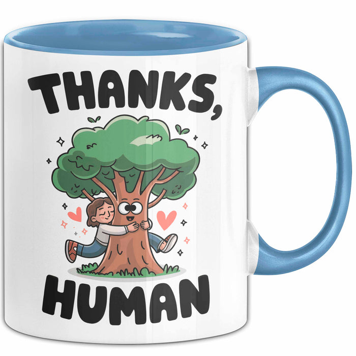 Umweltschützer Tasse Geschenk Lustige Geschenkidee Spruch Für Erd Beschützer Blau Trendation