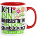 Diätassistentin Ausbildung Start Geschenk Tasse Ich Bin Diätassistentin In Der Ausbildung Ich Darf Das Kaffee-Becher Geschenkidee Rot Trendation