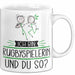 Rugbyspielerin Tasse Geschenk Ich Bin Rugbyspielerin Und Du So Geschenkidee Lustiger Spruch Becher Weiß Trendation