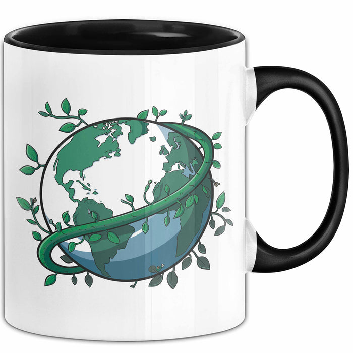 Öko Krieger Tasse Geschenkidee für Grünen Planeten Trendation