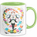 Projektmanager Tasse Geschenk Lustige Geschenkidee Spruch Für Deadline Jongleure Grün Trendation