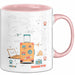 Reiseblogger Tasse Geschenk Lustige Geschenkidee Spruch Für Abenteuer Sucher Rosa Trendation