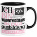 Webentwicklerin Ausbildung Start Geschenk Tasse Ich Bin Webentwicklerin In Der Ausbildung Ich Darf Das Kaffee-Becher Geschenkidee Schwarz Trendation