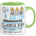 Sängerin Tasse Geschenk Lustig Abstand Halten Hochleistungs-Sängerin Mit Drang Zur Perfektion Bei Der Arbeit Grün Trendation
