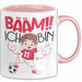 Bääm Ich Bin 11 Tasse Jungs Fußball Geschenk 11. Geburtstag Rosa Trendation