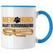 TRENDATION Tasse Hundeliebhaber Hundemama Hundepapa Hund Spruch Kaffeetasse Geschenk Blau Trendation