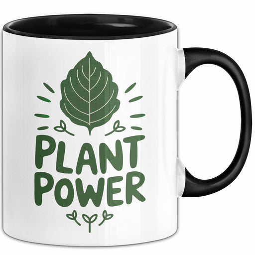 Veganer Tasse Geschenkidee Pflanzenkraft Trendation