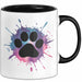 Hund Tierliebhaber Tasse Geschenk Lustige Geschenkidee Spruch Schwarz Trendation
