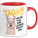 Sarkastisches Lama Tasse Geschenk Lustige Geschenkidee Spruch Dein Geschenk Mehr Fiel Mir Leider Nicht Ein Rot Trendation