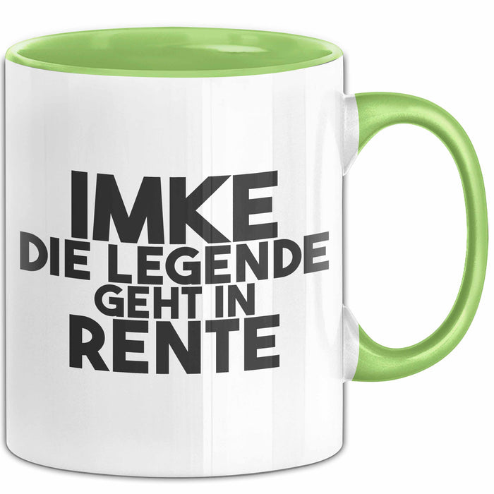 Imke Tasse Imke – Die Legende Geht In Rente Geschenk