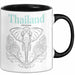 Bangkok Thailand Elefant Tasse Geschenk Lustige Geschenkidee Spruch Trendation