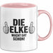 Elke Tasse Geschenk Die Elke Macht Dat Schon Geschenkidee Becher mit Name Rosa Trendation