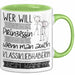 Klassikliebhaberin Tasse Geschenk Spruch Wer Will Schon Prinzessin Sein Wenn Man Auch Klassikliebhaberin Sein Kann Grün Trendation
