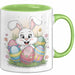 Ostern Tasse Geschenkidee für Feiertagsliebhaber Spruch Grün Trendation