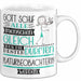 Naturbeobachterin Geschenk Becher Tasse Gott Schuf Alle Menschen Gleich Nur Die Besten Durfeten Naturbeobachterin Werden Geschenkidee Lustig Weiß Trendation