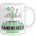 Handwerker Geschenk Tasse So Gut Kann Nur Ein Handwerker Aussehen Geschenkidee Kaffee-Becher Weiß Trendation