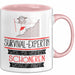 Survival-Expertin Weil Es Keinen Schöneren Beruf Gibt Tasse Geschenk für Eine Survival-Expertin Lustig Rosa Trendation