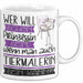 Tiermalerin Tasse Geschenk Spruch Wer Will Schon Prinzessin Sein Wenn Man Auch Tiermalerin Sein Kann Weiß Trendation