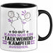 Taekwondo-Kämpfer Geschenk Tasse So Gut Kann Nur Ein Taekwondo-Kämpfer Aussehen Geschenkidee Kaffee-Becher Schwarz Trendation