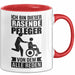 Krankenschwester Pflege Betreuung Tasse Geschenk Lustige Geschenkidee Spruch Ich Bin Dieser Rasende Pfleger Von Dem Alle Reden Rot Trendation