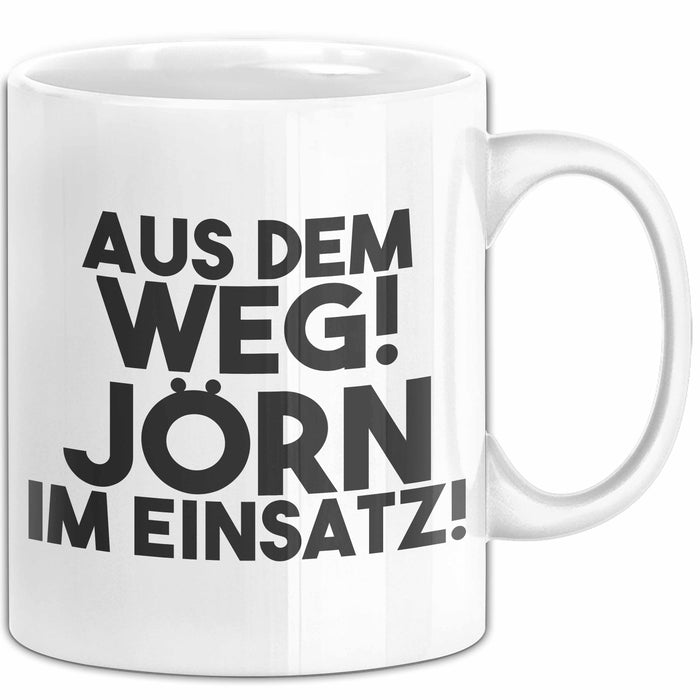 Joern Tasse Aus Dem Weg! Joern Im Einsatz! Geschenk