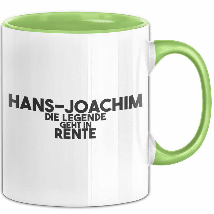 Hans-Joachim Tasse Hans-Joachim – Die Legende Geht In Rente Geschenk