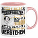 Musikproduzent Geschenk Kaffee-Tasse Geschenkidee für Musikproduzent Ich Bin Musikproduzent Ich Kann Es Dir Erklären Jedoch Nicht Für Dich Verstehen Spruch Lustig Rosa Trendation