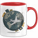 Reisender Tasse Geschenkidee für Abenteuerlustige Rot Trendation