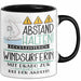 Windsurferin Tasse Geschenk Lustig Abstand Halten Hochleistungs-Windsurferin Mit Drang Zur Perfektion Bei Der Arbeit Trendation